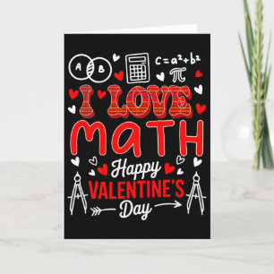 Cartão Ama Matemática Feliz Dia dos Namorados Professor d