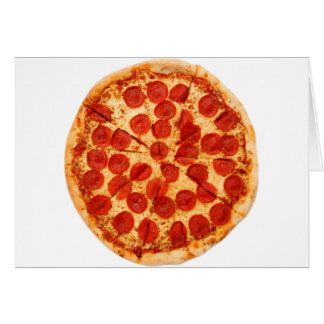 Cartão amante clássico da pizza