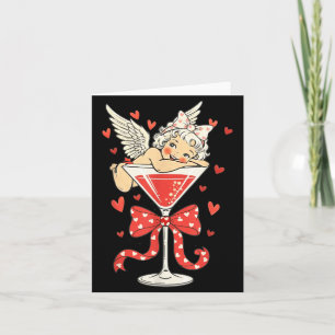 Cartão Amante de Martini Cuddles no Dia dos Namorados Beb