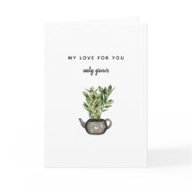 amante de planta Love Grove aniversário namorados 