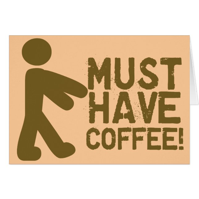 Cartão Amante do café (Frente Horizontal)