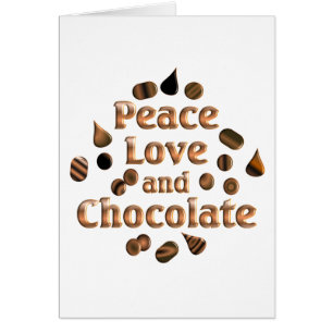 Cartão Amante do chocolate