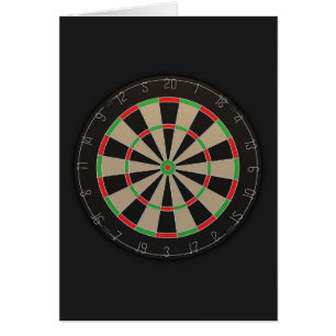 Cartão Amante do Dartboard