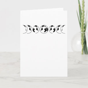 Cartão Amante do Espaço Astronomia Adulto Hobby Lua Lunar