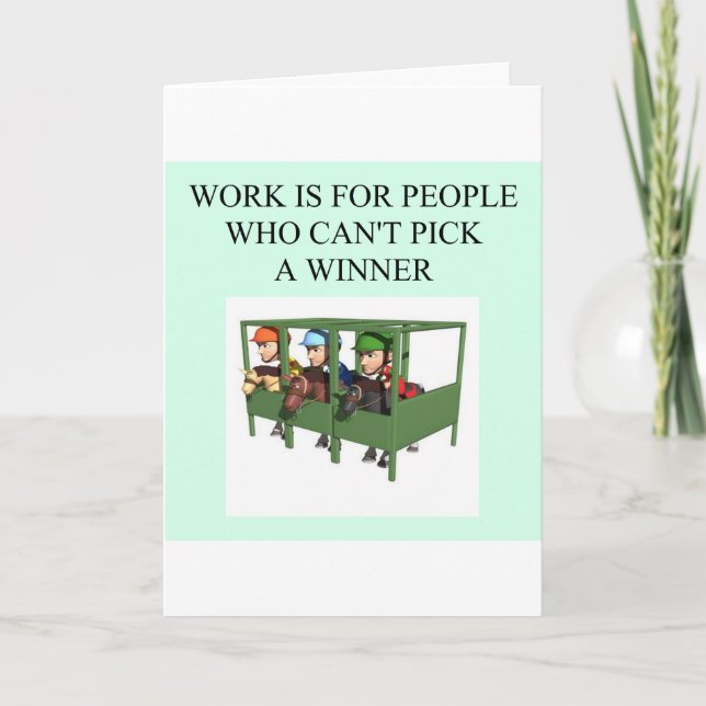 Cartão amantes de corridas (Frente)