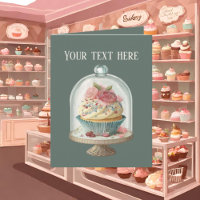 Amantes de cupcake de corte adicionam texto