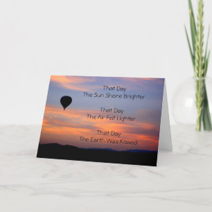 Cartão Amar Aniversário