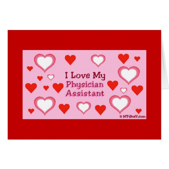 Cartão Amar Meu Assistente Médico (Frente Horizontal)