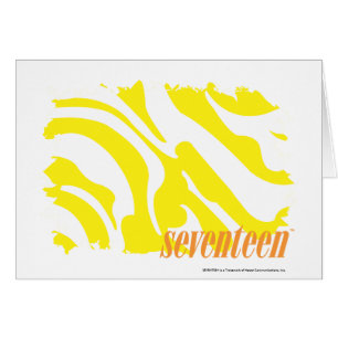 Cartão Amarelo 2 da zebra
