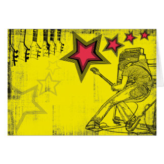 Cartão amarelo da estrela mundial