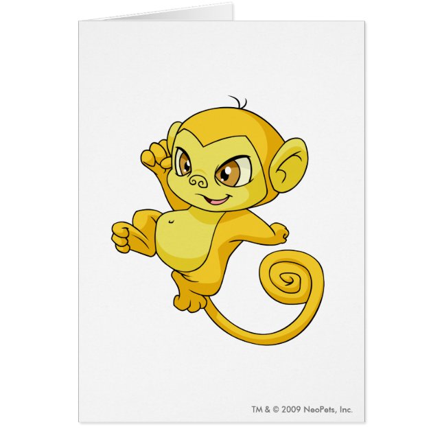 Cartão Amarelo de Mynci (Frente)