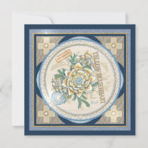 Cartão amarelo em branco do G Creation Office