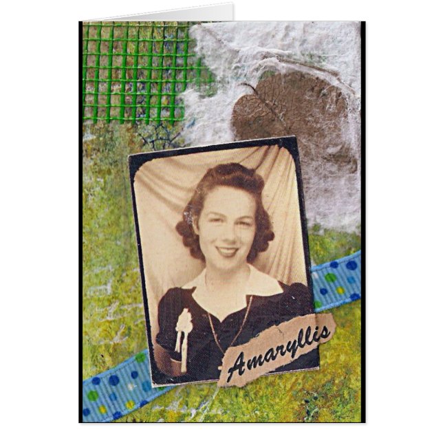 Cartão Amaryllis ATC (Frente)