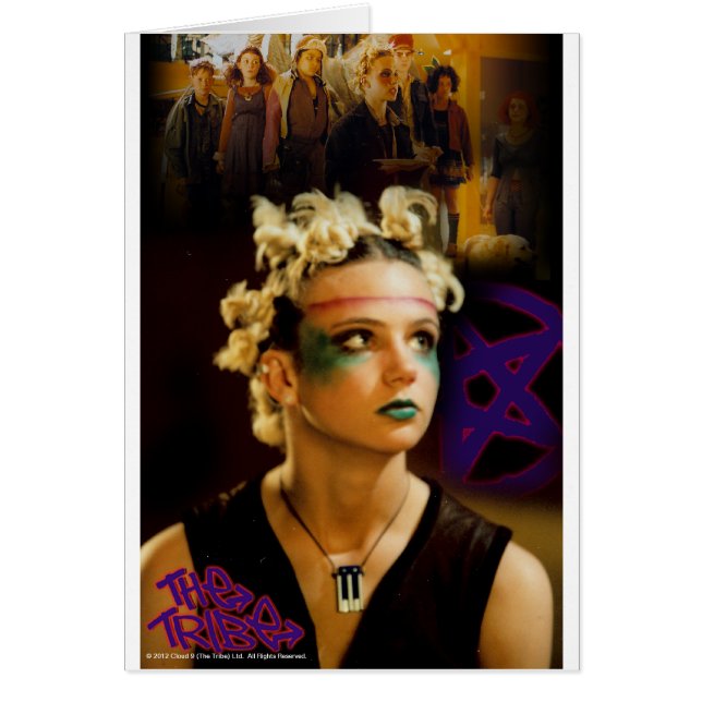 Cartão Âmbar o tribo (Frente)