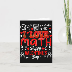 Cartão Ame Matemática Feliz Dia dos Namorados Professor d