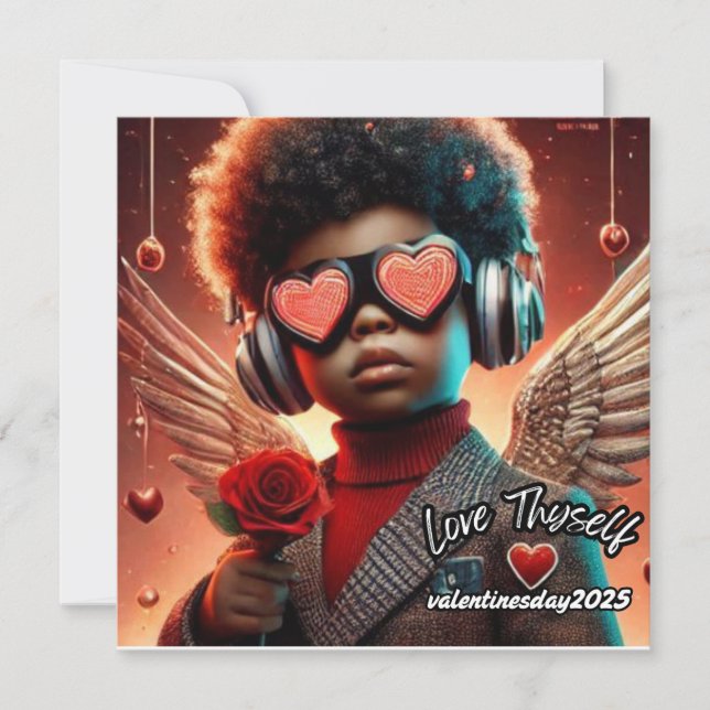 Cartão Ame-se Dia de os namorados 2025 (Frente)