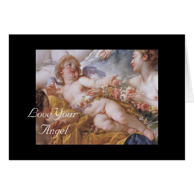 Cartão Ame seu Anjo (Frente horizontal)