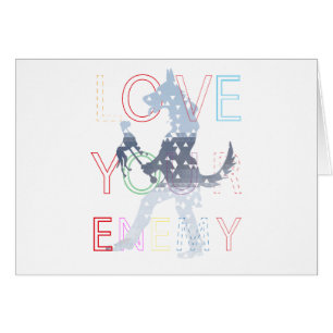 Cartão Ame seu inimigo