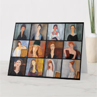 Amedeo Modigliani - Colagem de Obras-Domésticas