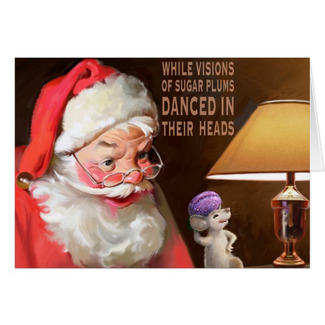 Cartão Ameixas do açúcar (Frente Horizontal)