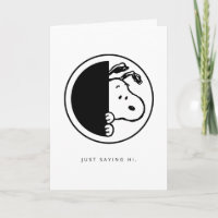 Amendoins | Snoopy Apenas Dizendo Oi | Adicione su