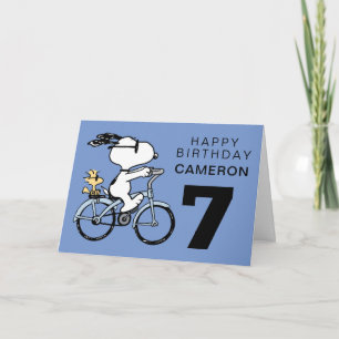 Cartão AMENDOINS Snoopy Feliz Aniversário