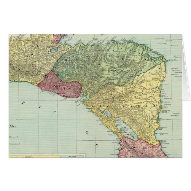 Cartão América Central 2 (Frente Horizontal)