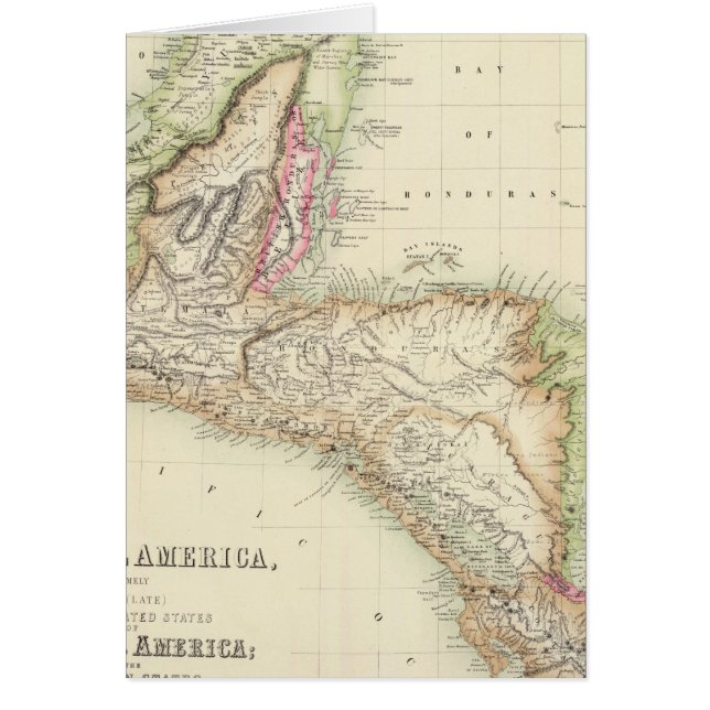 Cartão América Central 4 (Frente)