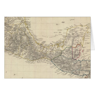 Cartão América Central, México