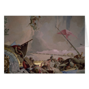 Cartão América, detalhe da glória da espanha II