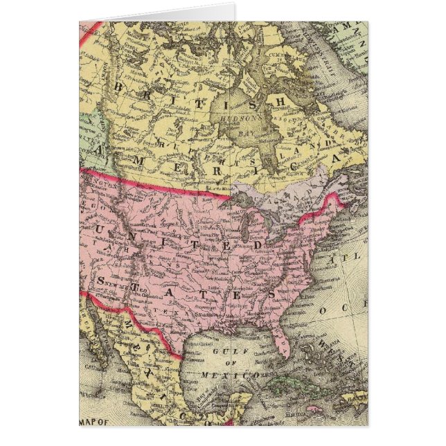 Cartão América do Norte 18 (Frente)