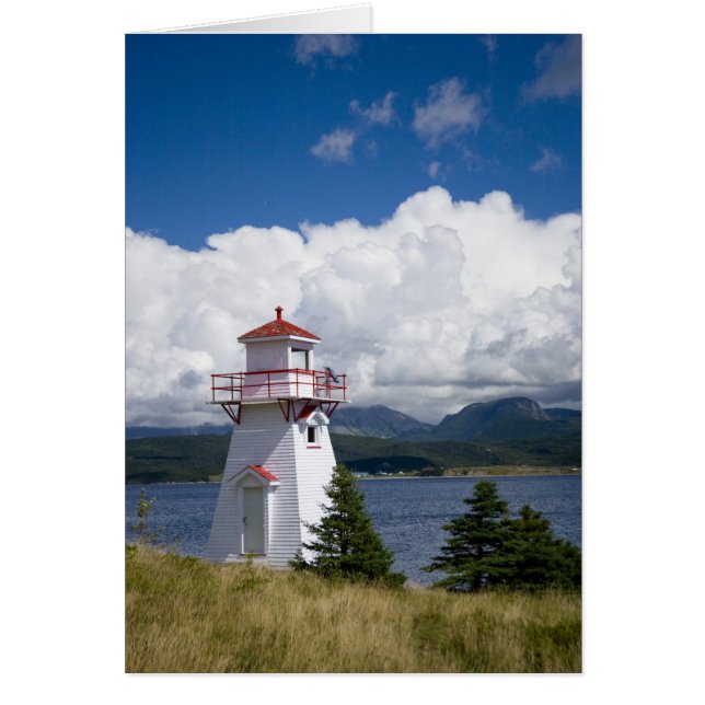 Cartão América do Norte, Canadá, Terra Nova e (Frente)