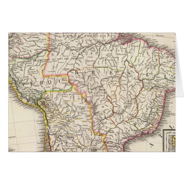 Cartão América do Sul 10 (Frente Horizontal)