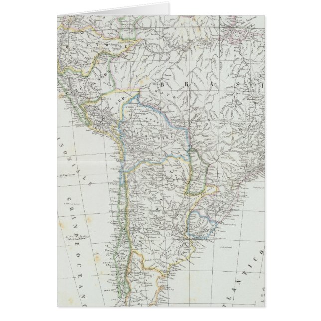 Cartão América do Sul 14 (Frente)