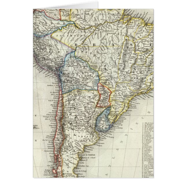 Cartão América do Sul 17 (Frente)