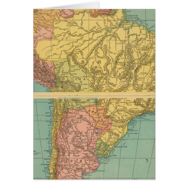 Cartão América do Sul 20 (Frente)