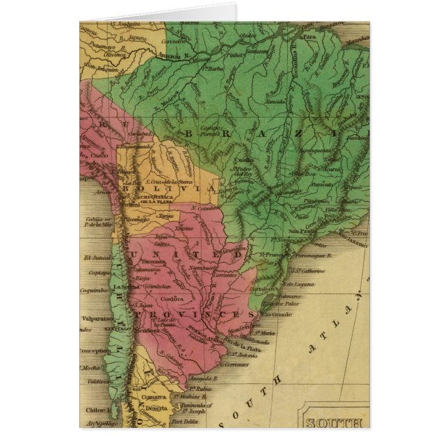 Cartão América do Sul 22 (Frente)