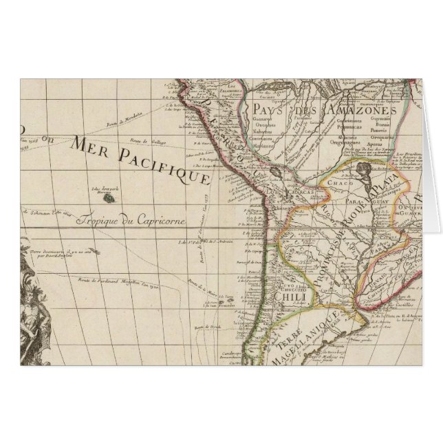 Cartão América do Sul 27 (Frente Horizontal)