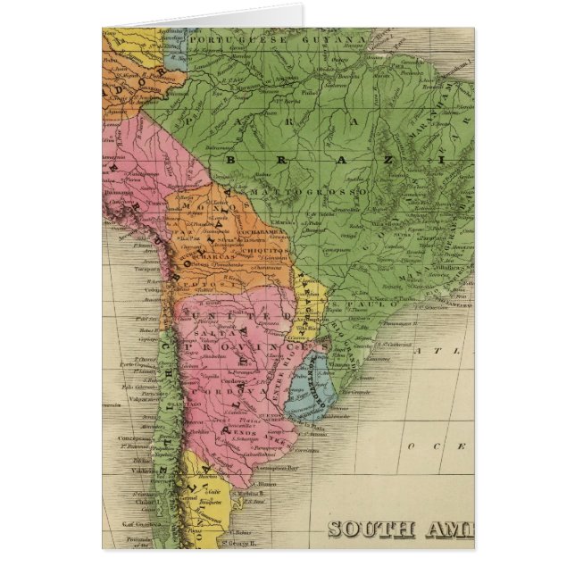 Cartão América do Sul 30 (Frente)