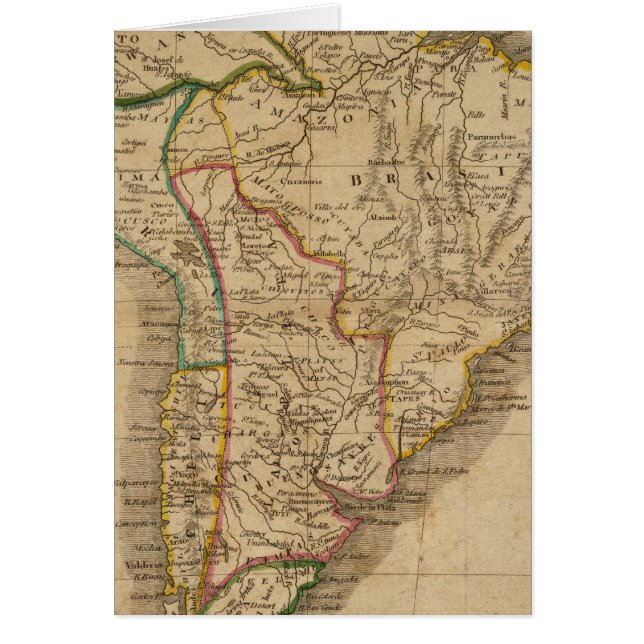 Cartão América do Sul 7 (Frente)