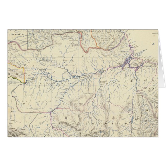 Cartão América do Sul N (Frente Horizontal)