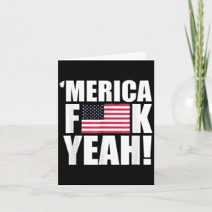 Cartão América f yeah quarto 4 de julho