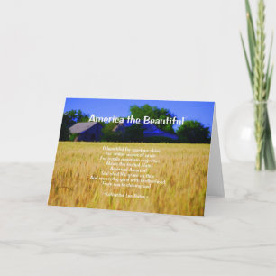 Cartão America the Beautiful