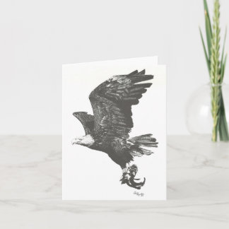 Cartão American Bald Eagle Note Card