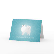 American Eskimo Dog Pet Loss Sympathy Design