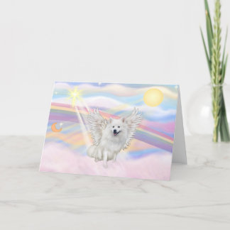 Cartão American Eskimo Spitz