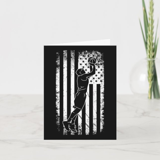 Cartão American Flag Bysketbyll Roupa - Bysketbyll (Frente)