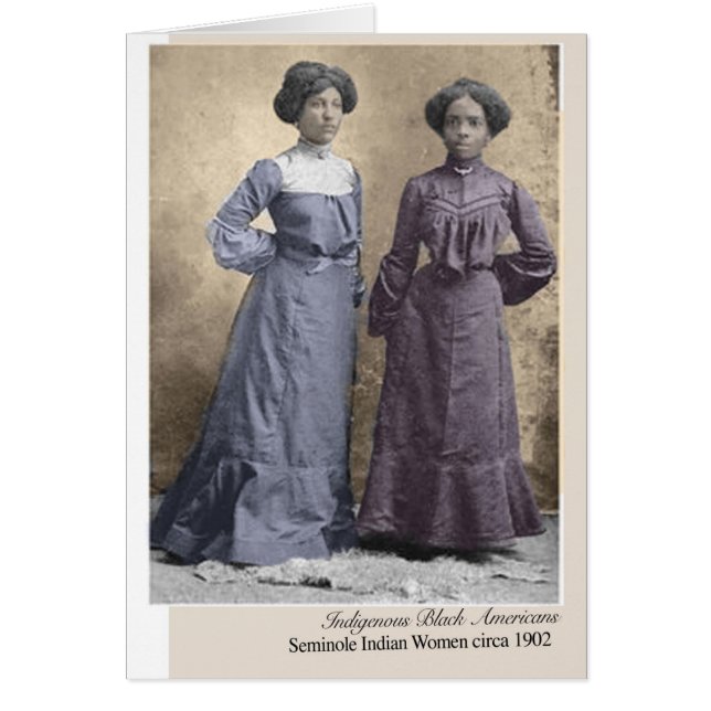 Cartão Americanos nativos indianos do vintage das (Frente)