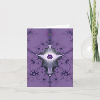 Cartão Amethyst Goddess note card
