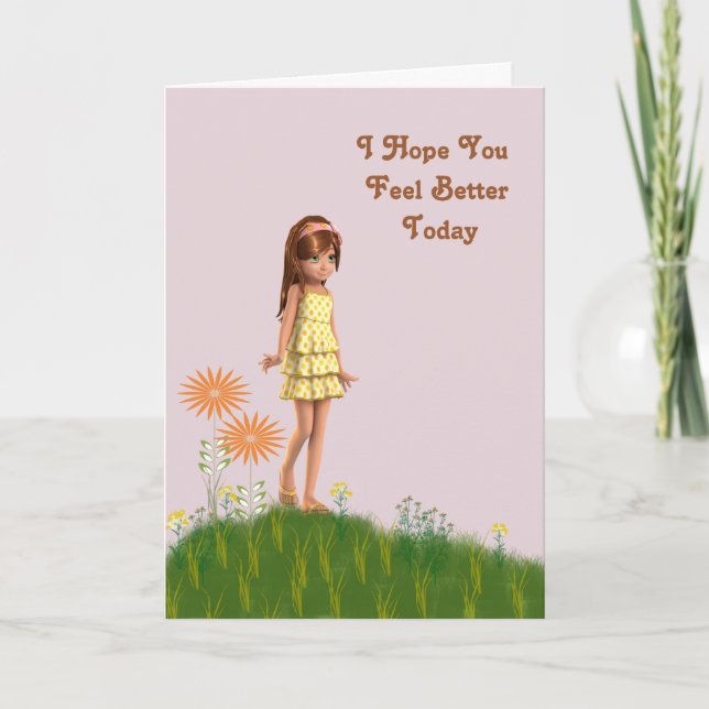 Cartão Amigo da criança ganha boa carta com asma. (Frente)